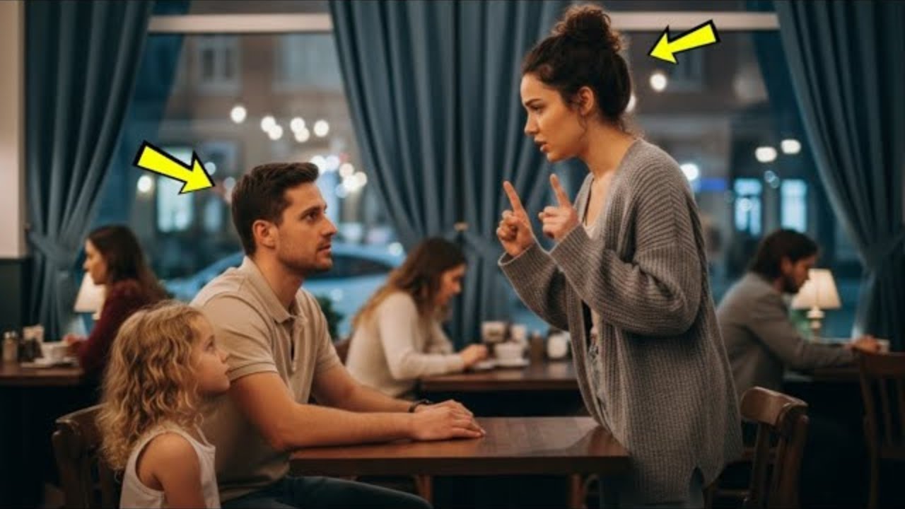 „Ich bin allein… darf ich mitkommen?“ Gehörlose Frau im Café — seine Reaktion änderte alles