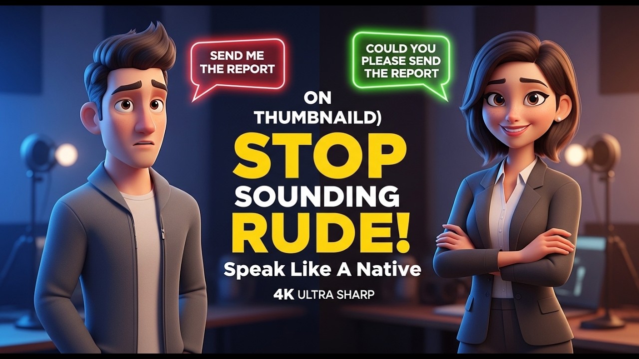 Stop Sounding Rude in English! 25 Polite Phrases That Make You Sound Native (American English Guide)