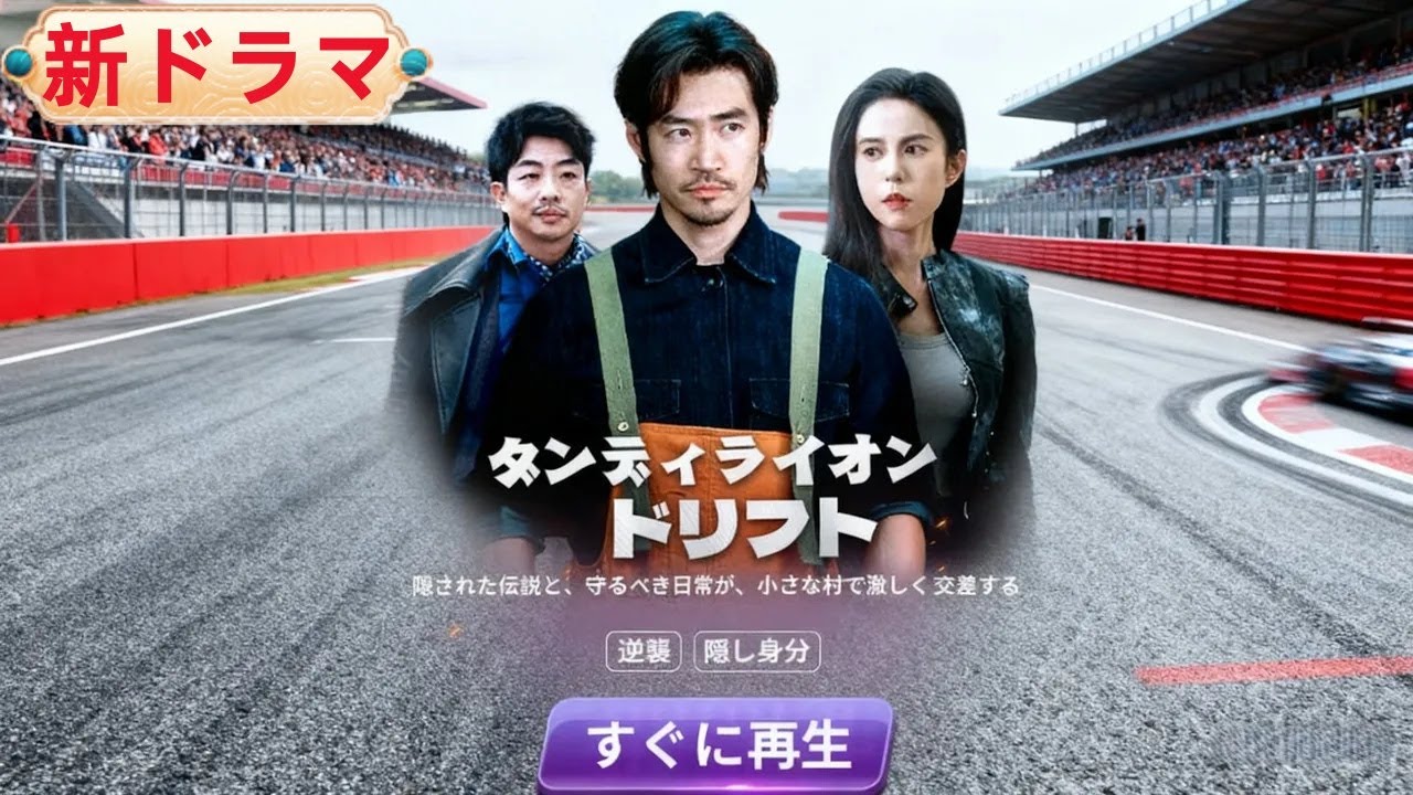 💥全話フル💥【ダンディライオン・ドリフト】廃業寸前の自動車工場の洗車おじさん＝伝謬の車の神様！車が停止されたら、従業員は全員破壊されます。#短編ドラマ #日本語字幕#キスシーン