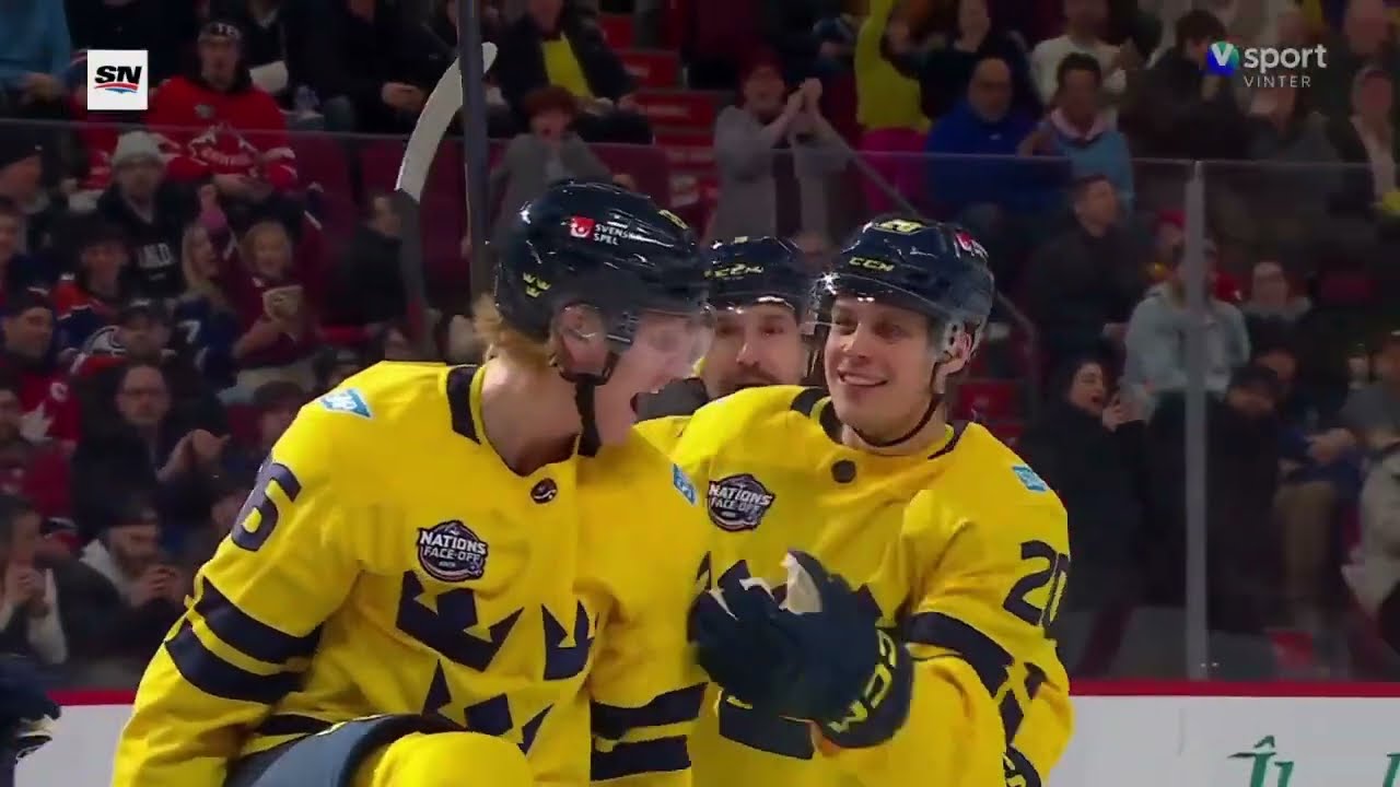 Tre kronor,  alla målen | 4 Nations Face-Off 2025