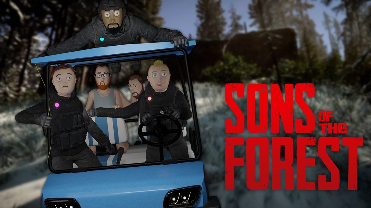Печатные сани в игре Sons of the Forest