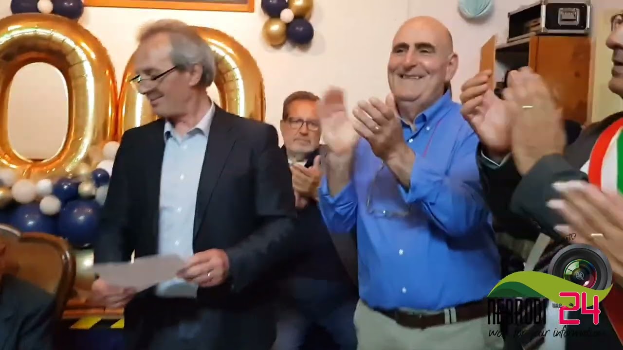 Piraino - I cento anni di Luigi Manfre'