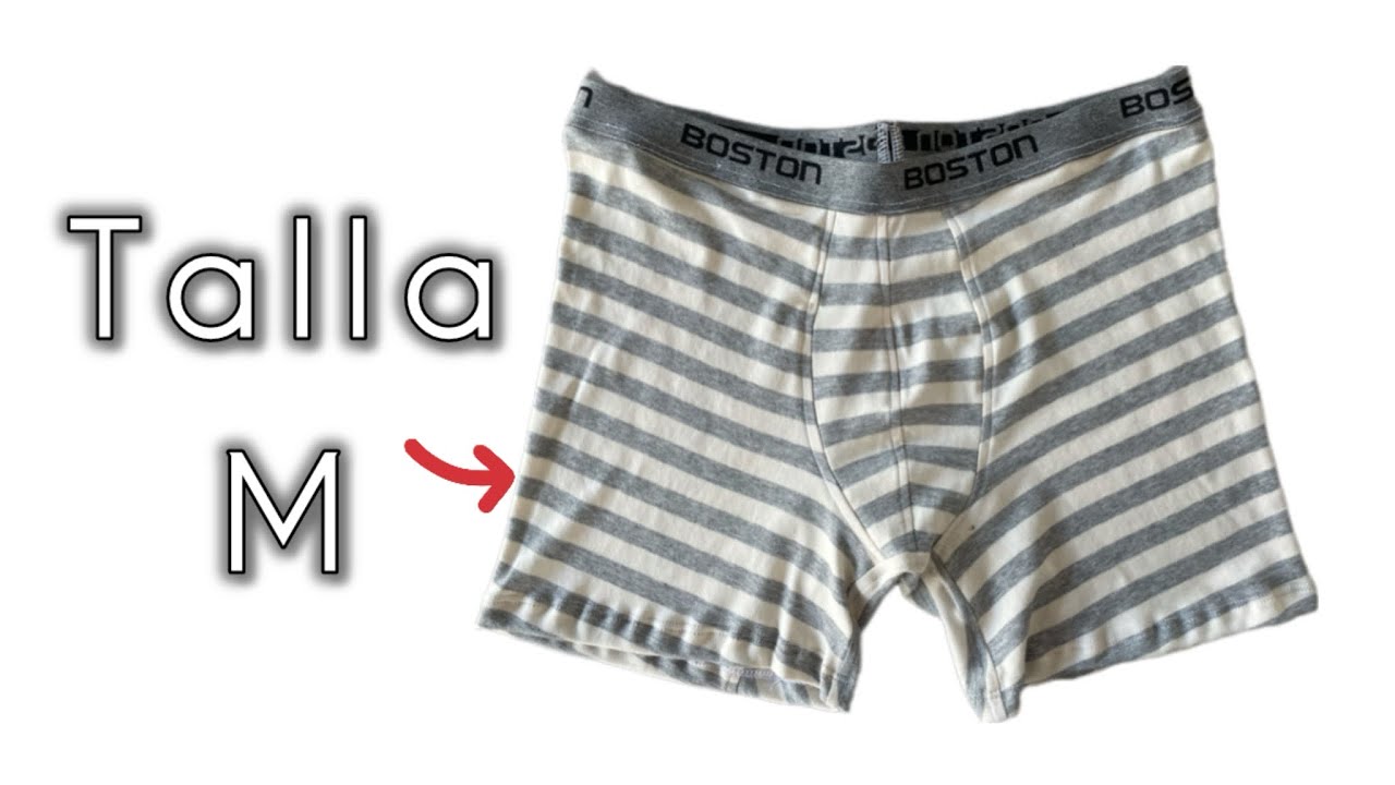 Cómo hacer una bóxer para hombre (Talla M) paso a paso | [fácil y rápido]