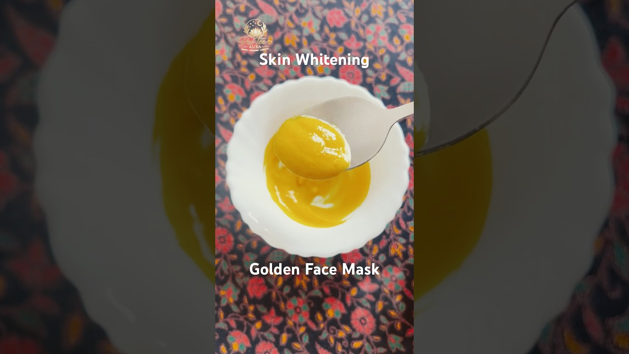 ✨ Golden Rice Face Mask for Glowing Skin