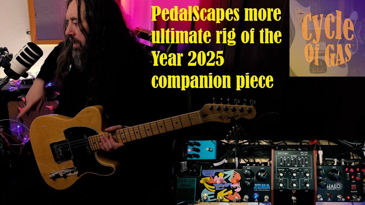 Cycle of GAS - More ultimate PedalScape rig of 2025 companion #gas #telecaster #boss