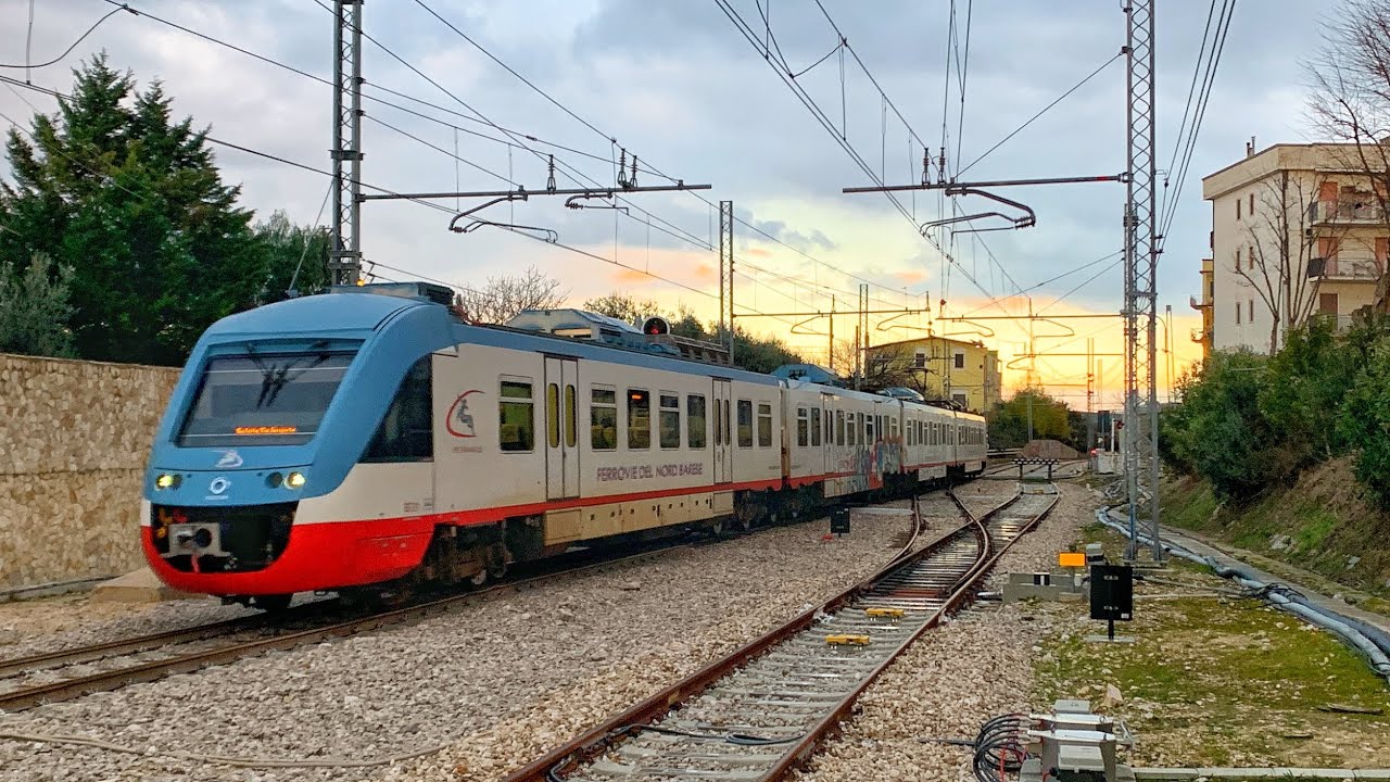 LA “RINASCENTE” STAZIONE DI CORATO SULLA BARI-BARLETTA DI FERROTRAMVIARIA