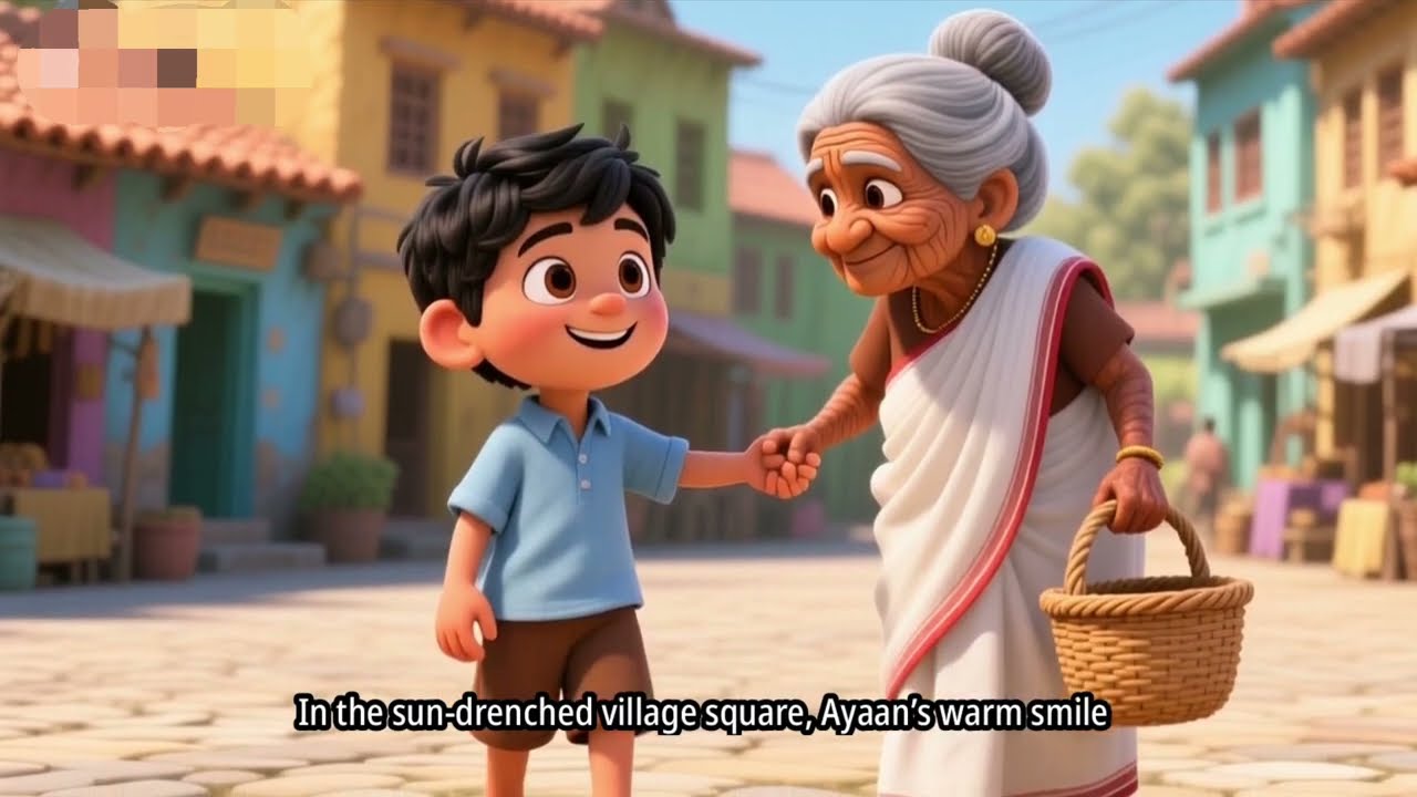 Beautiful Story for baby.Poor Little Boy Changed an Entire Village.Heart Touching Story for kids##