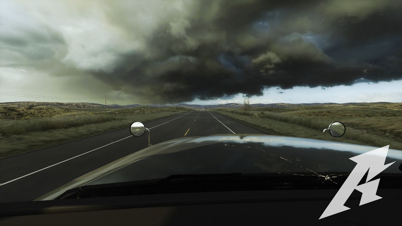 🌪️ ATS | Extreme Weather Drive in Nebraska 🇺🇸 | Project Ultimate Reshade v1 | Ultra Graphics | 4K