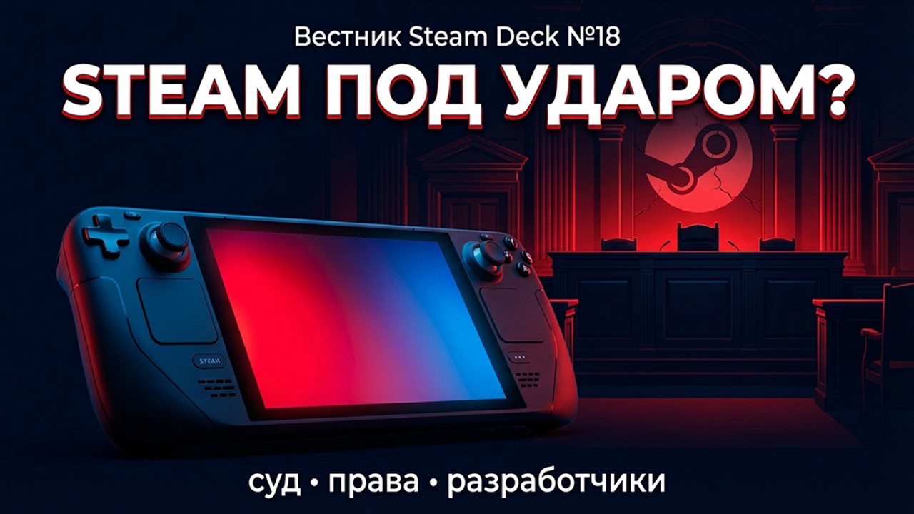 Вестник Steam Deck №18: Суд против Valve, конец онлайн-рабства и почему 40% разрабов выбрали Deck
