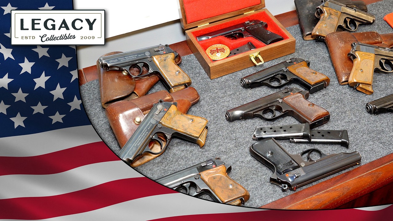 Редкость и привлекательность пистолетов Walther PP и PPK