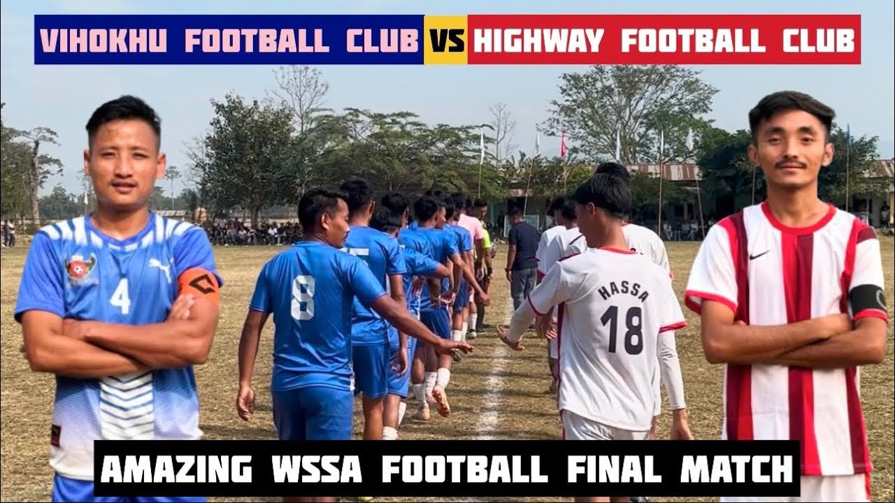 Vihokhu fc 🆚 HASSA fc || Football final match || 27th edition WSSA at Pihekhu Village Local Ground🏟️