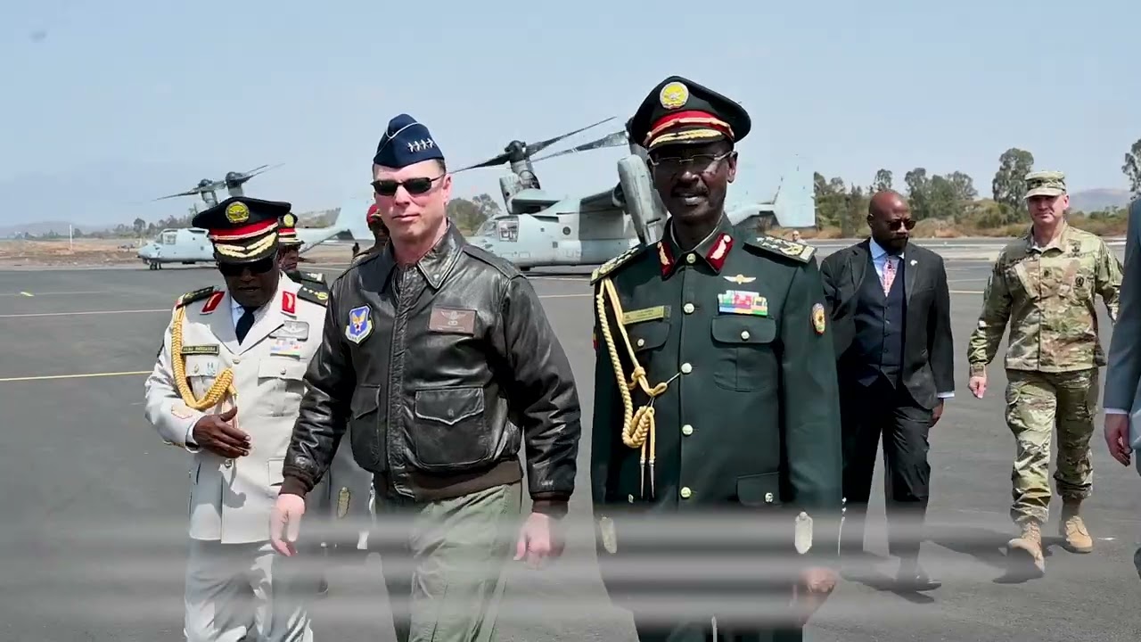 AFRICOM Commander and U.S. Deputy Secretary at the Ethiopian Air Force 90th Anniversary