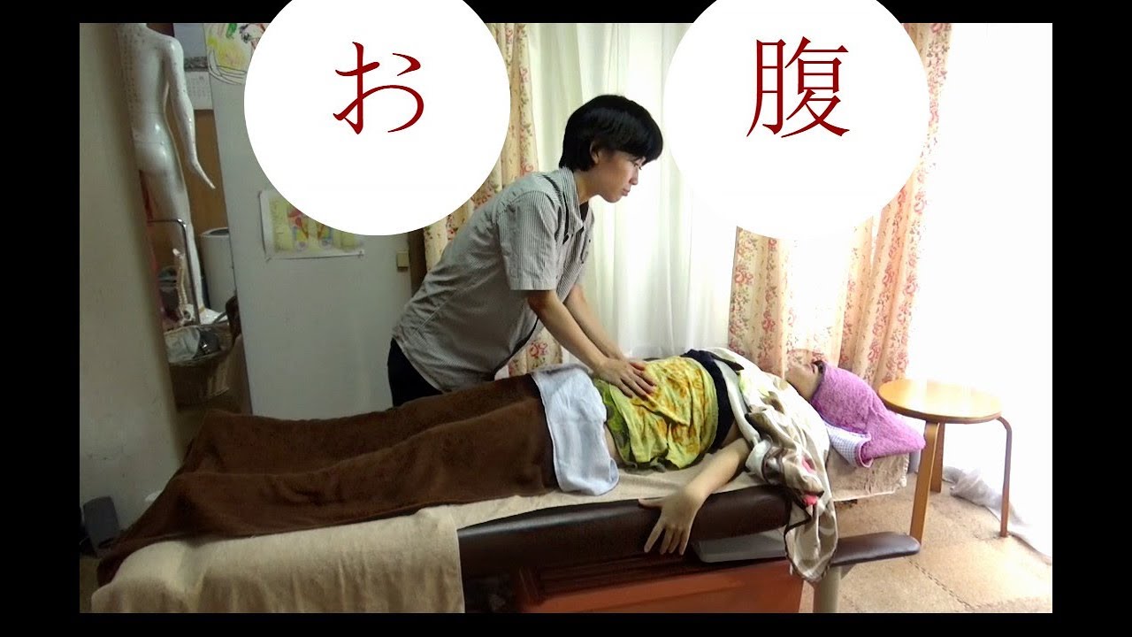 【温熱ジェル】ももはさんにお腹揉み流し【りらく屋】