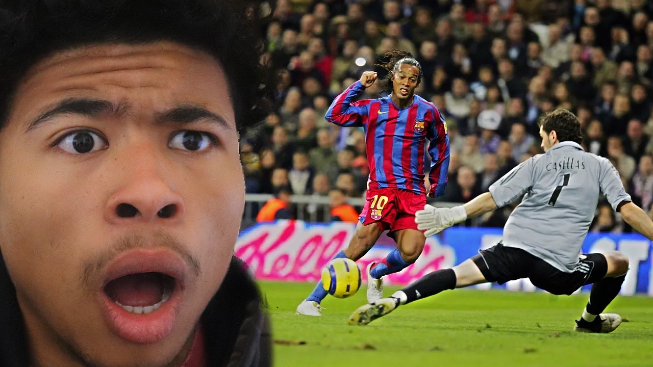 American Reacts to Ronaldinho For The First Time...
