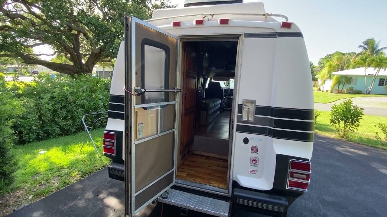 1987 Chevy travelcraft van life mild restoration