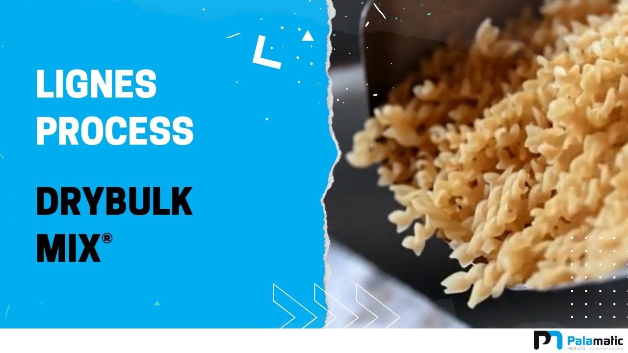 Ligne de mélange pour ingrédients secs fragiles - DryBulk-Mix® | Palamatic Process