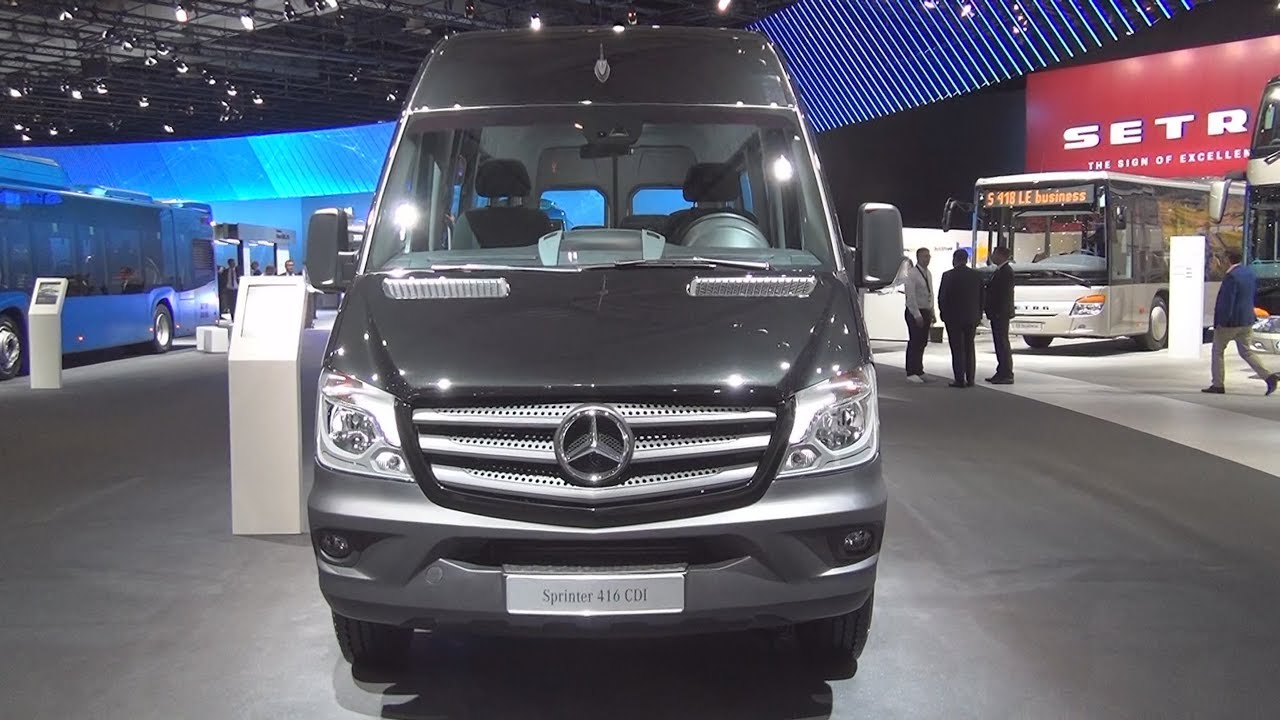 Mercedes-Benz Sprinter Tourer 16+1 416 CDI Combi Bus Exterior and Interior