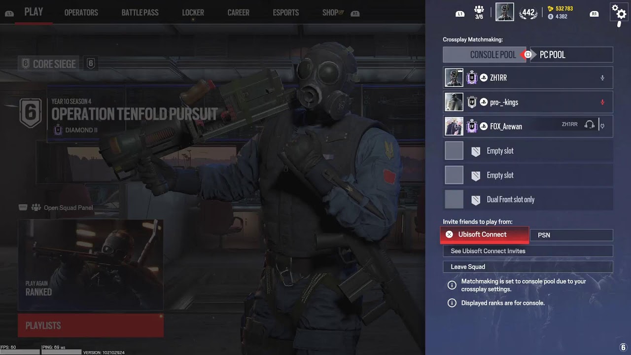 R6 live xoshaka s3exy