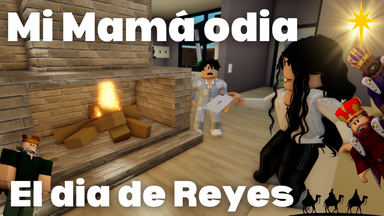 Mi Mamá odia el día de reyes- historia en Brookhaven/ Roblox RP🏡