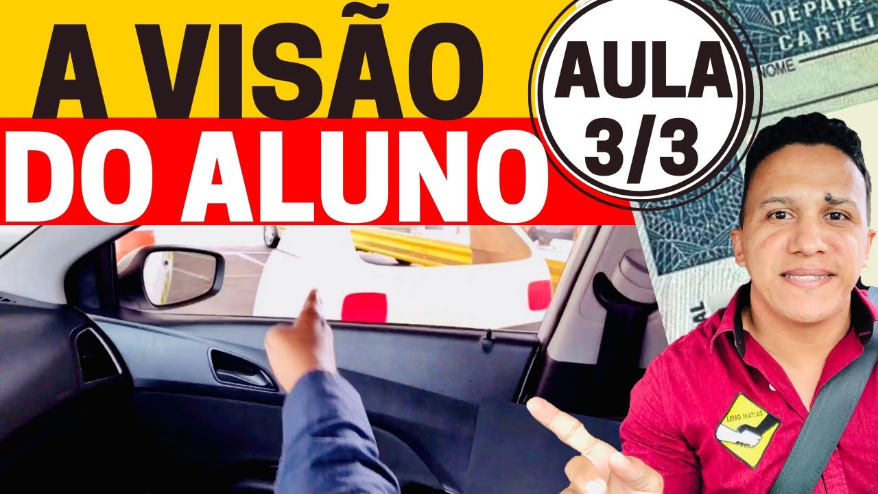 FAZENDO A BALIZA COM A VISÃO INTERNA DO VEÍCULO.