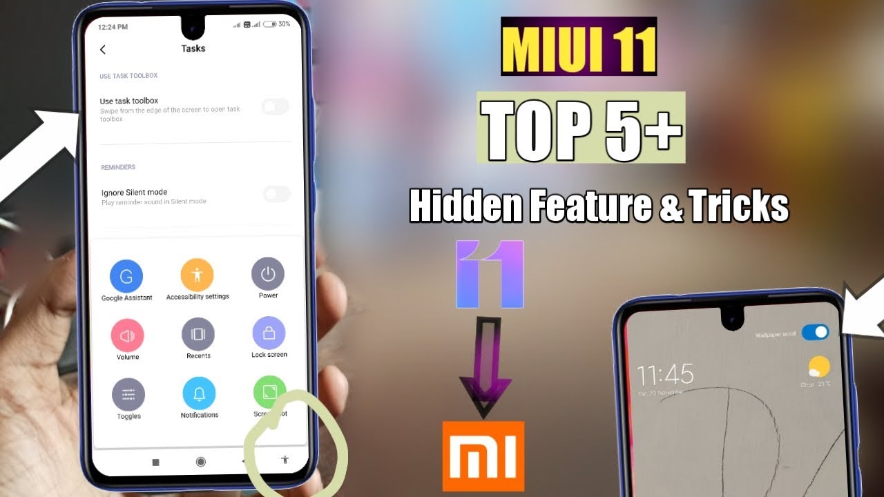 MIUI 11 TOP 5+ Unique Hidden Feature Tricks & Tips