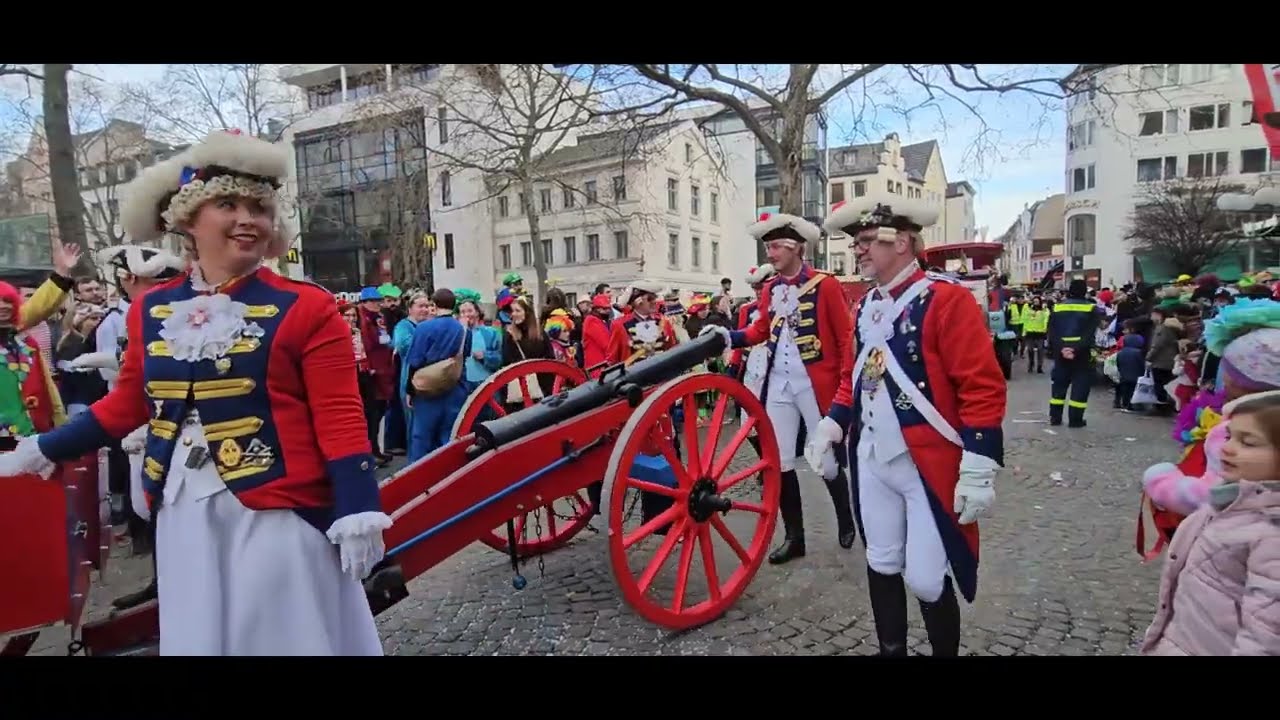 4K Carnival 2024 Bonn | Karneval 2024 Bonn | Rosenmontagzug | Karneval in stadt Bonn | Part 2