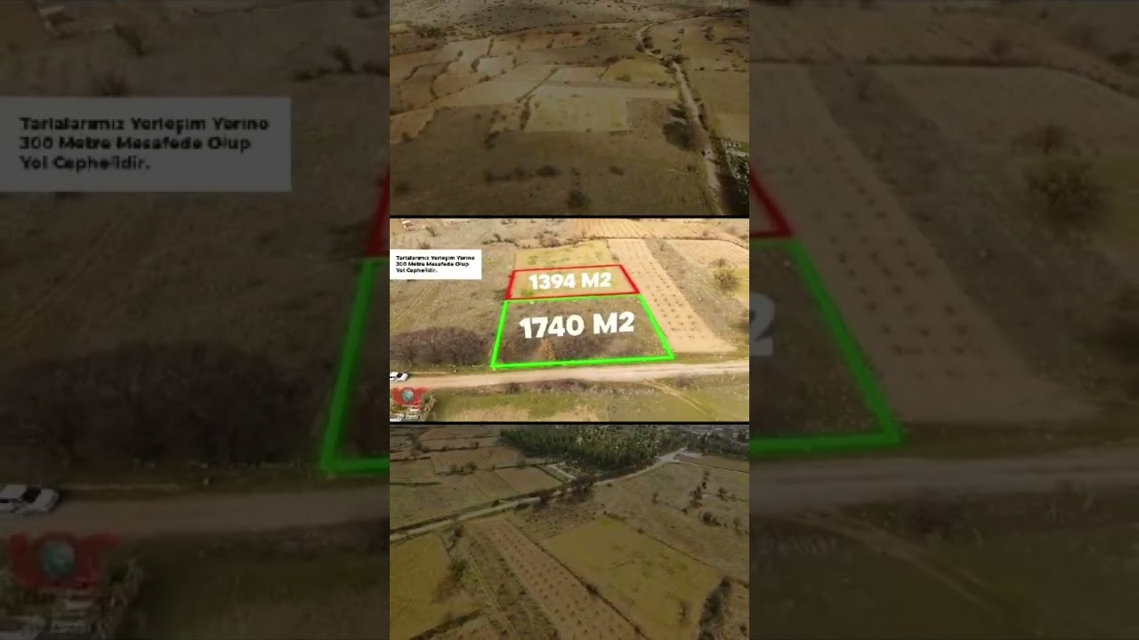 📍Denizli’nin Çal ilçesi Kocaköy mahallesinde 2 parselden oluşan toplam 3.134m2 tarlamız satılıktır.