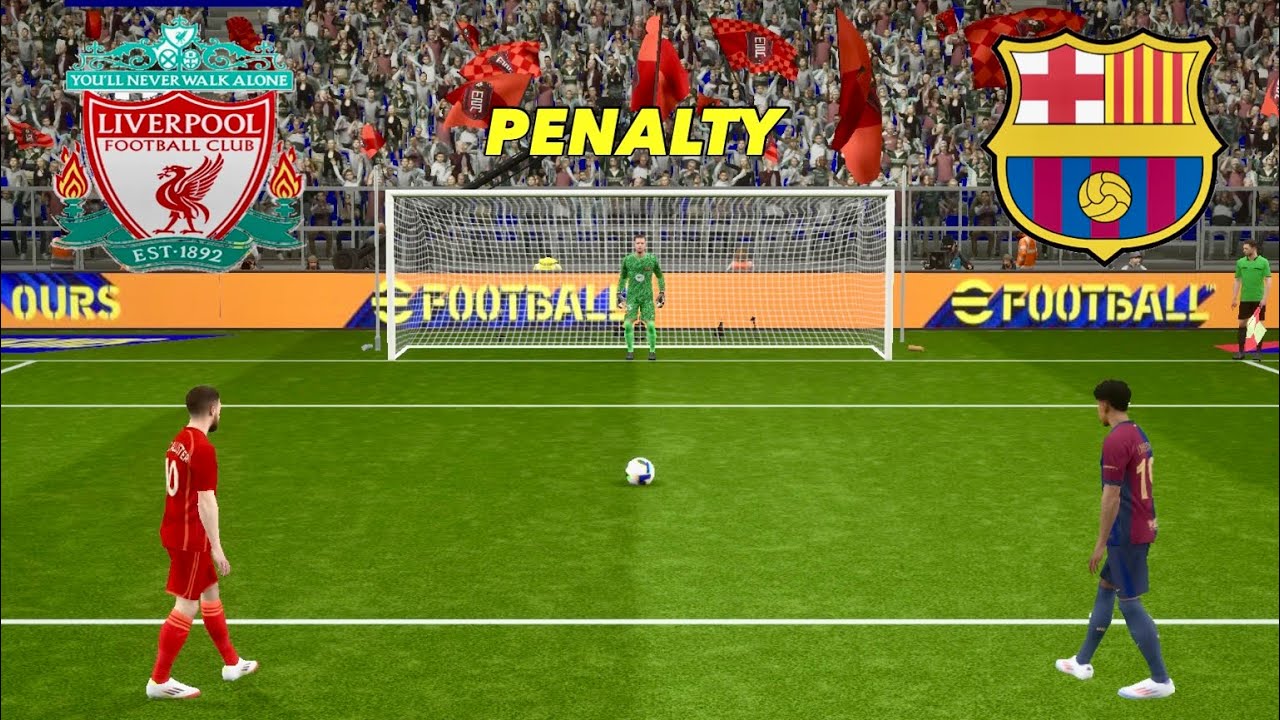 FC Barcelona vs Liverpool Penalty Shootout | FCB vs LIV Match | Salah vs Lamine