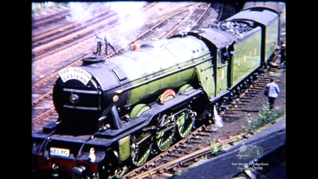 Unseen films of 4472 Flying Scotsman (more information in the description)
