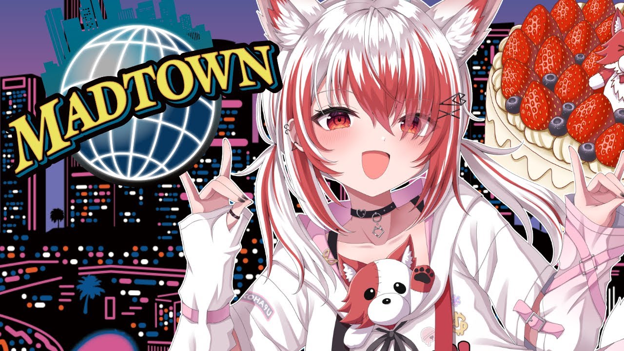 【MAD TOWN】今日は何しよう町ふらふら歩くのたのしぃ！【VEE/秋雪こはく】