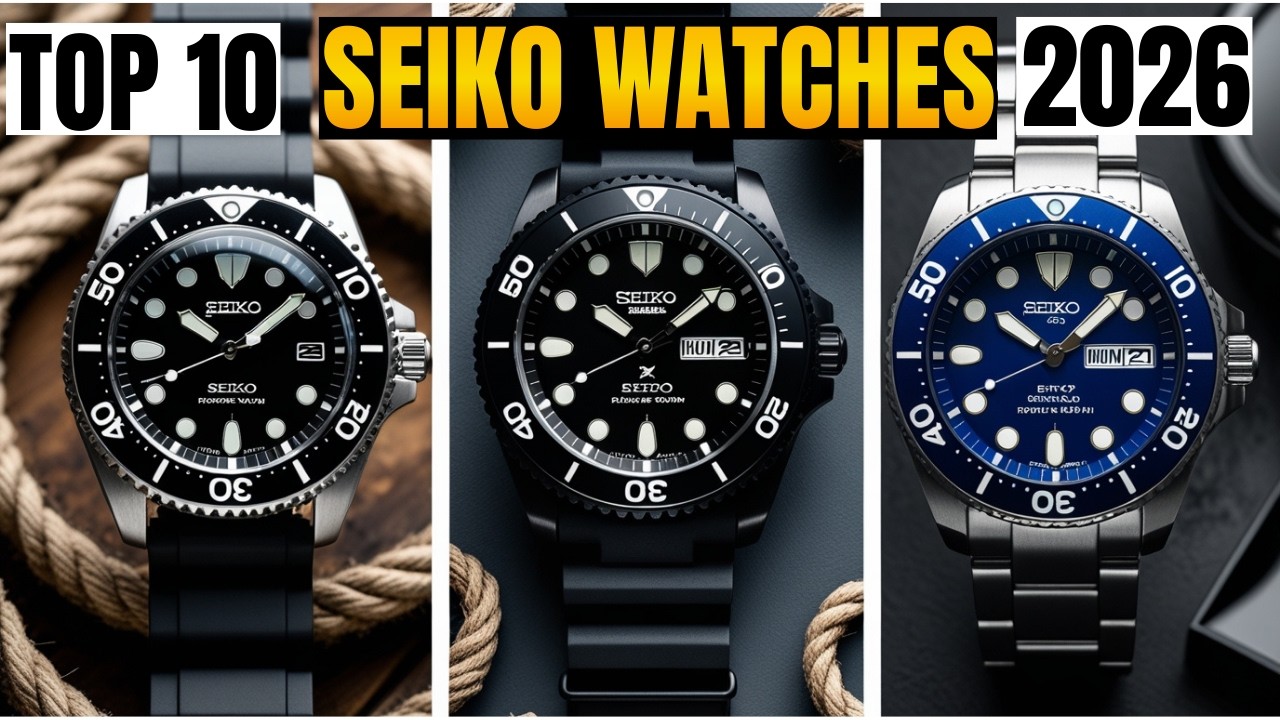 10 Best Affordable Seiko Watches | Amazing Value for Your Money!