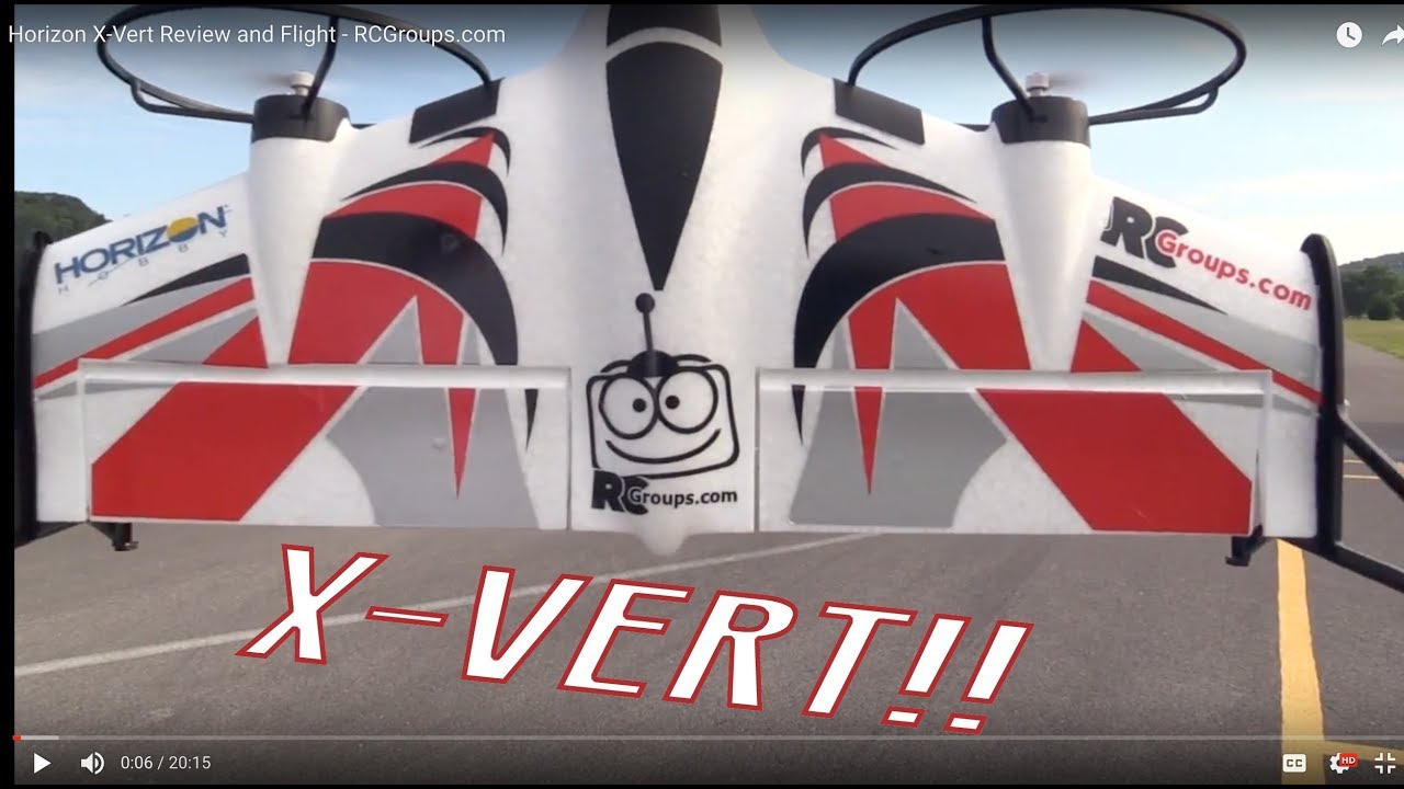 Horizon/E-flite X-vert Review - RCGroups.com