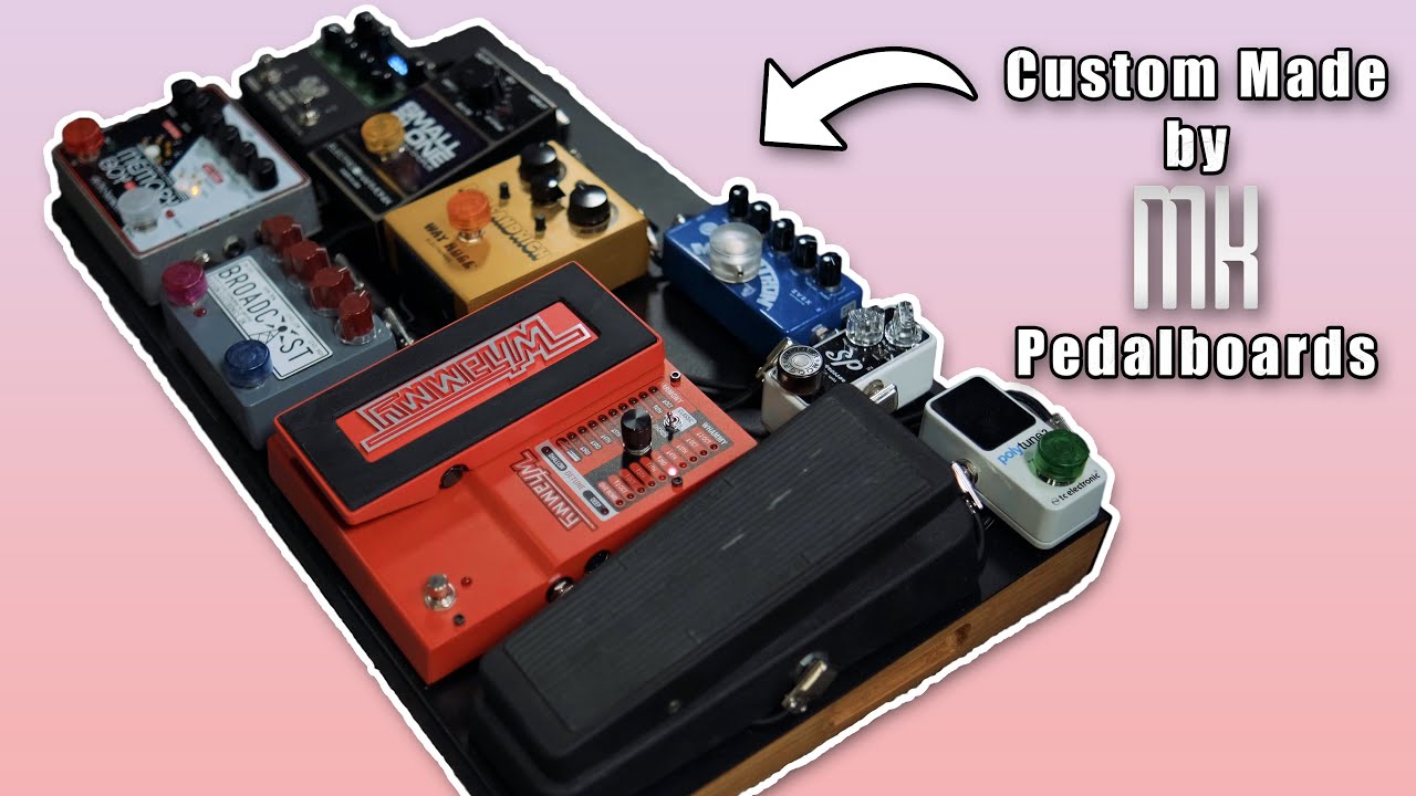 Mój najnowszy pedalboard