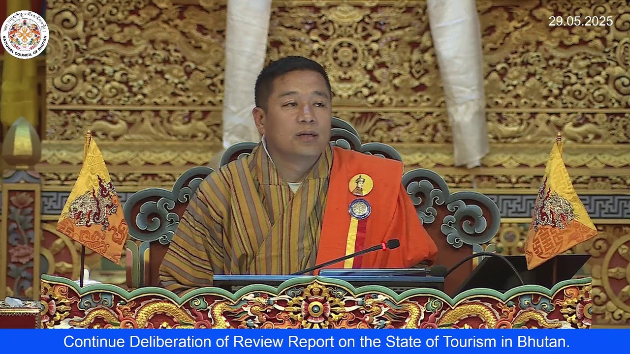 5th sitting_35th session-Continue deliberation of Review Report on the state of Tourism in Bhutan.