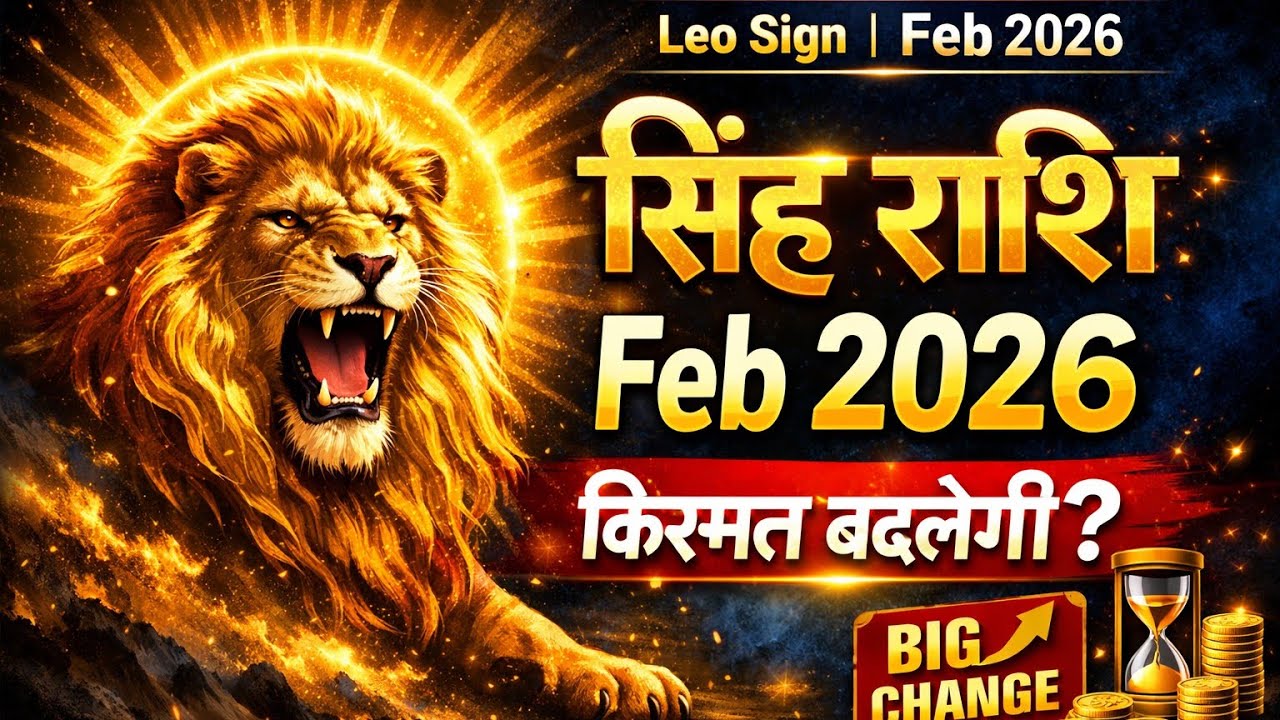 Leo in February 2026: Powerful Month That Can Change things, सिंह राशि फरवरी 2026 में धन, मान-सम्मान