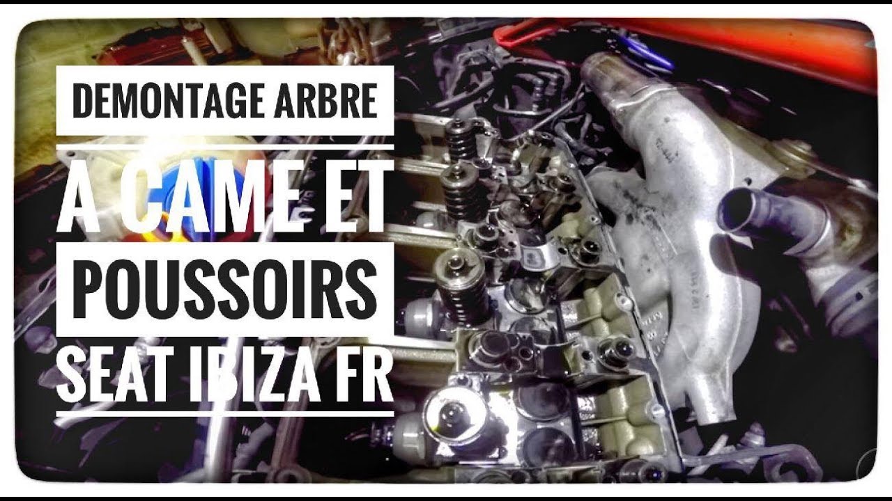 Vlog#1 DEMONTAGE ARBRE À CAME IBIZA FR 1.9 TDI