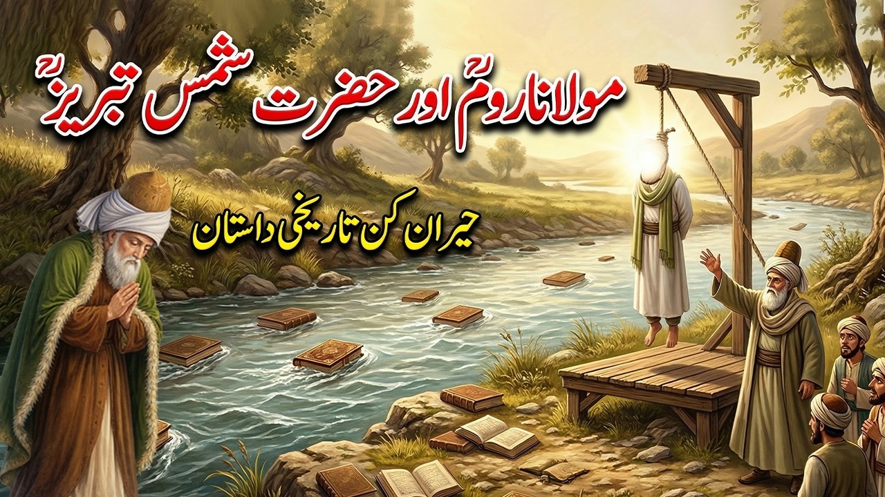 Molana Rumi Aur Hazrat Shams Tabriz R.A Ki Hairat Angeiz Tareekhi Dastan | Sufi Silsila Stories