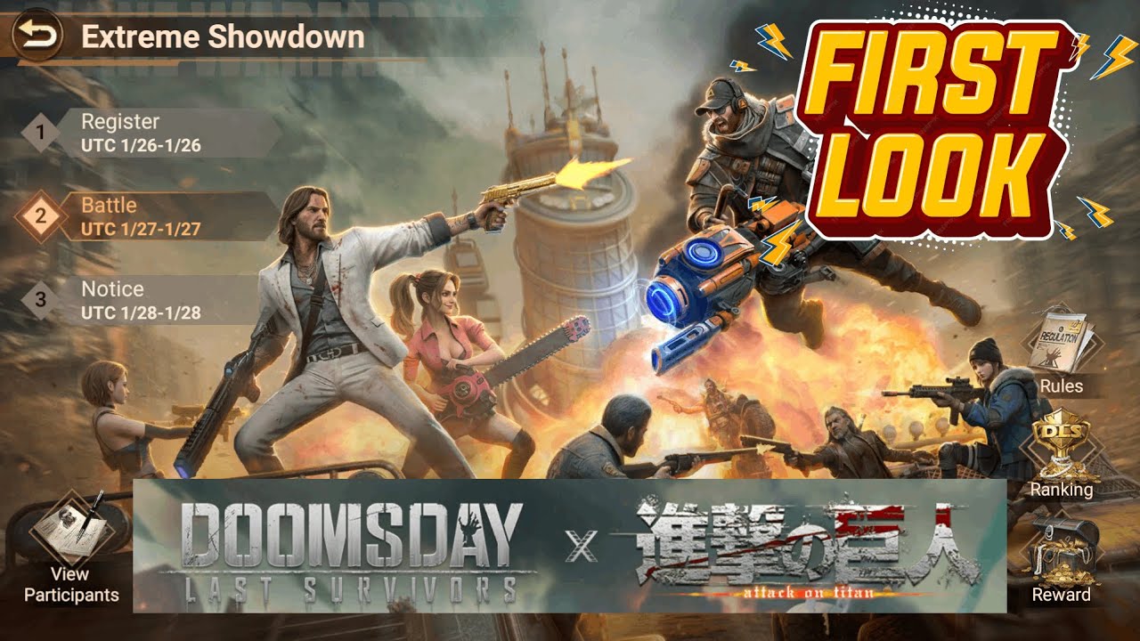 Extreme Showdown First Look | Doomsday Last Survivors | J๏ყ☠︎ß๏ყ  @The_JoyBoy_Official ​