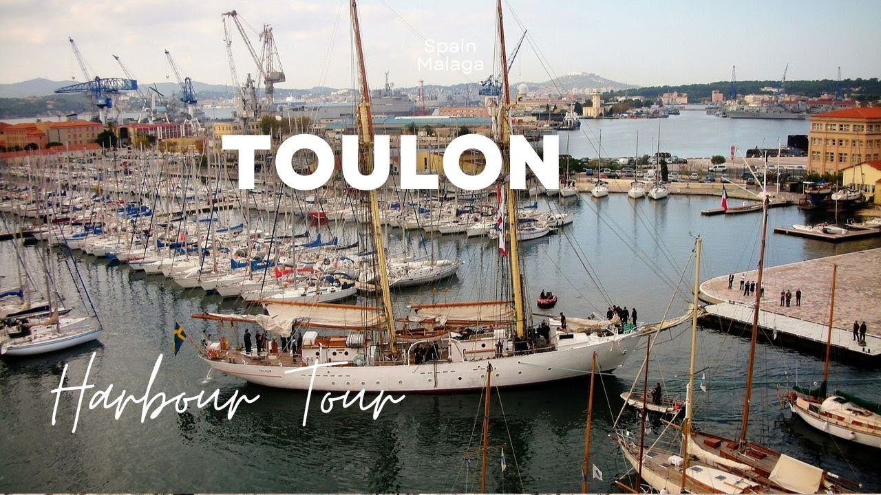 Toulon - South of France - Harbour Tour - Cruise ships, Ferries, Navy, Islands, Marine Farms
