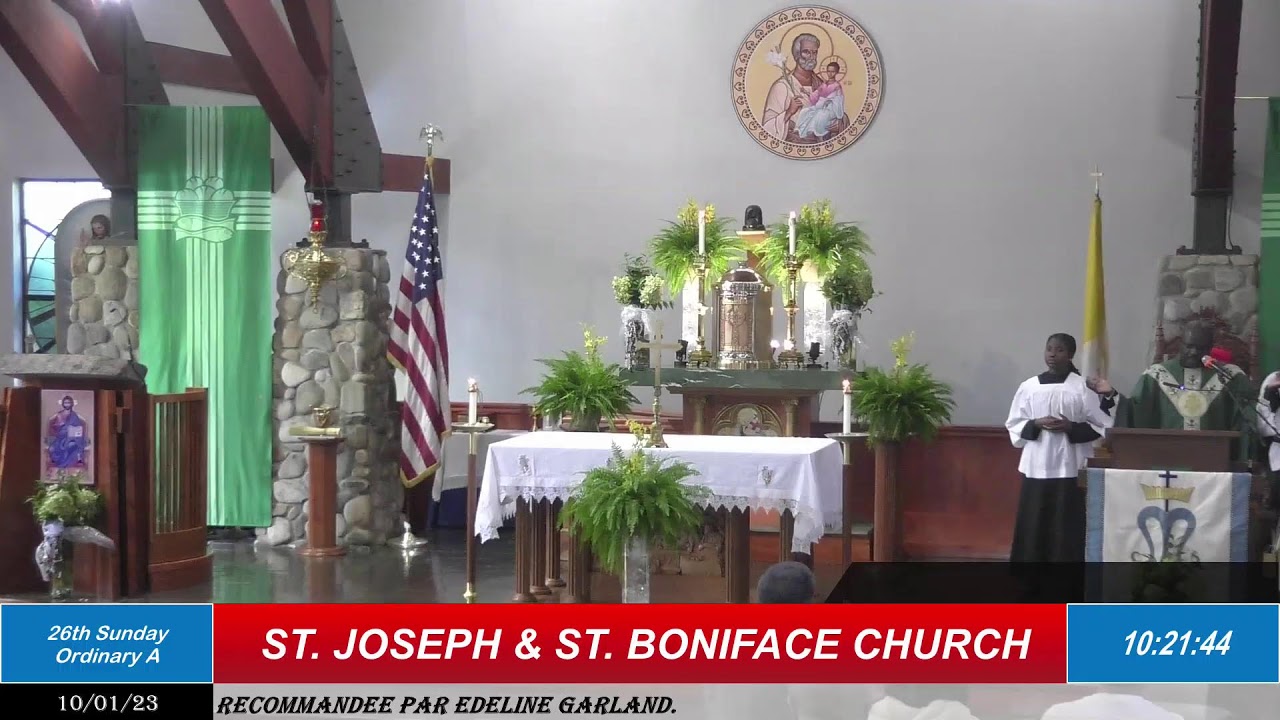 26th Sunday Ordinary Time A 10/01/23 9:00 AM Mass