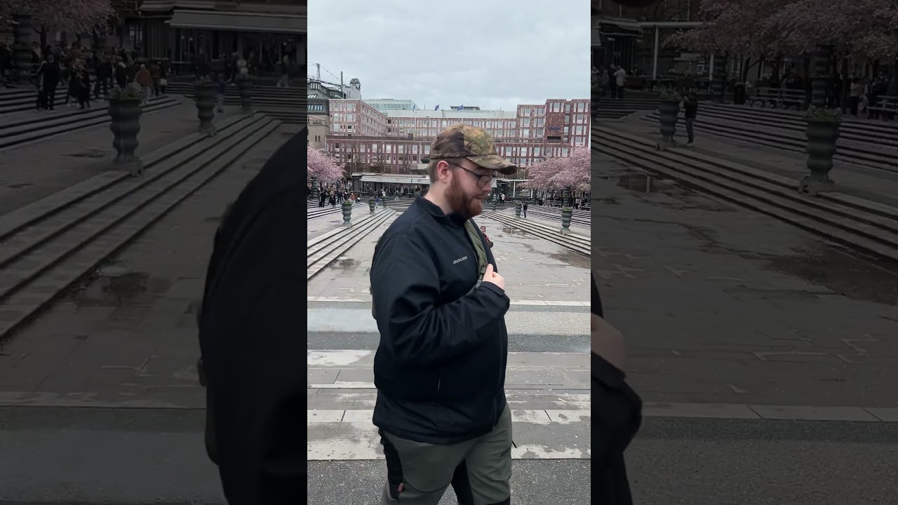 Парк сакуры в Стокгольме 