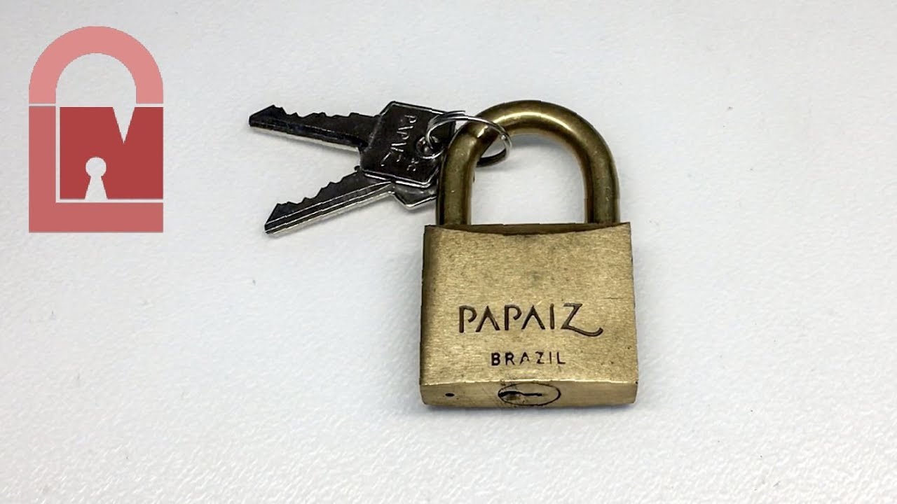 (426) Papaiz CR45 Padlock Picked