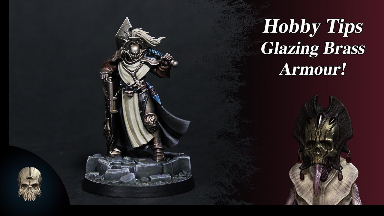 Hobby Tips: Glazing Colours on Brass Armour for Warhammer
