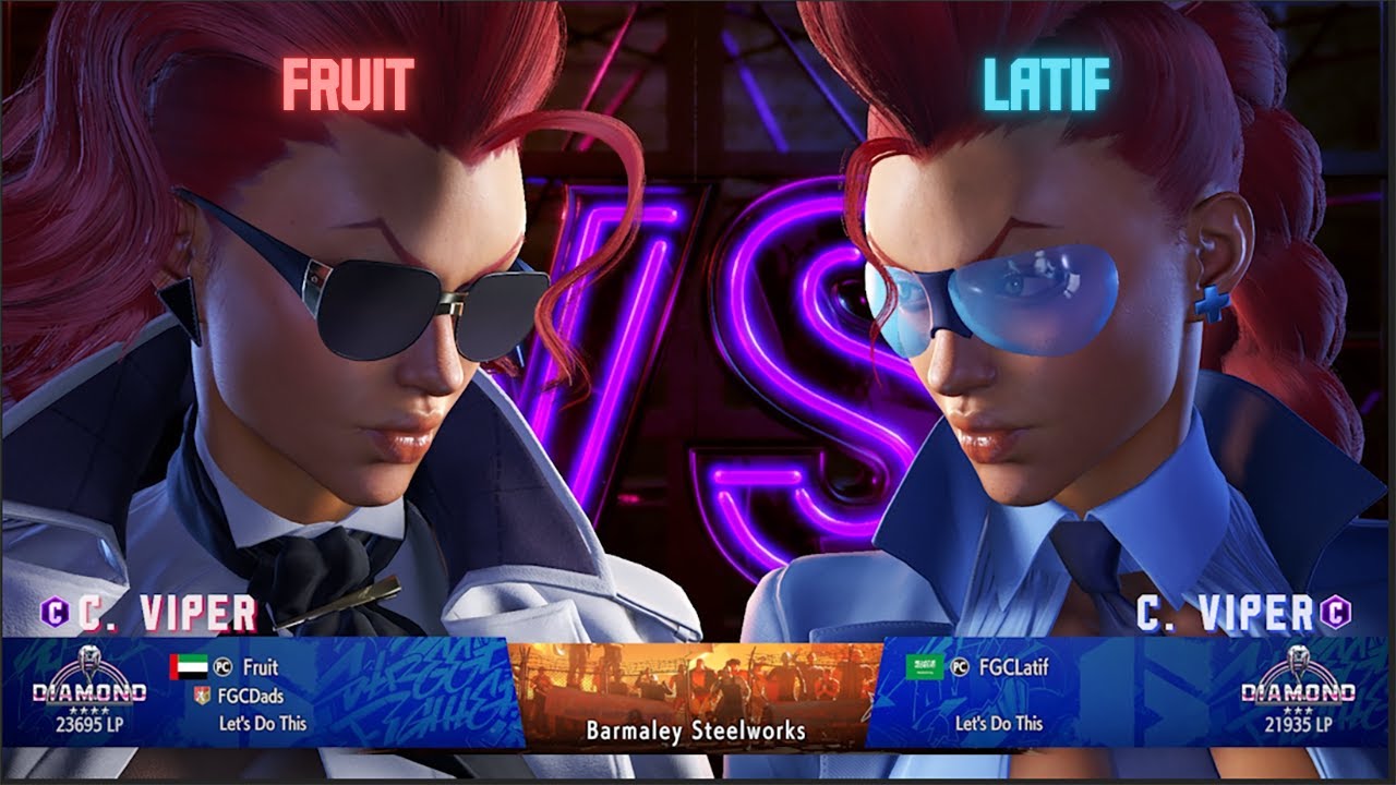 SF6 ▰ LATIF ( C.Viper) vs FRUIT (C.Viper) ▰ High Level Gameplay