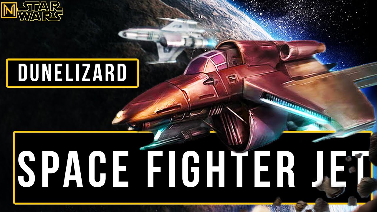 Star Wars Ships| The Star Wars Fighter Jet | Hutt Medium Fighter - Dunelizard