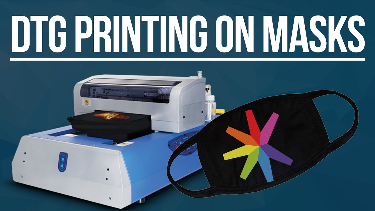 Facemask Printing Machine | DTG Printing On Face Masks | Omniprint International