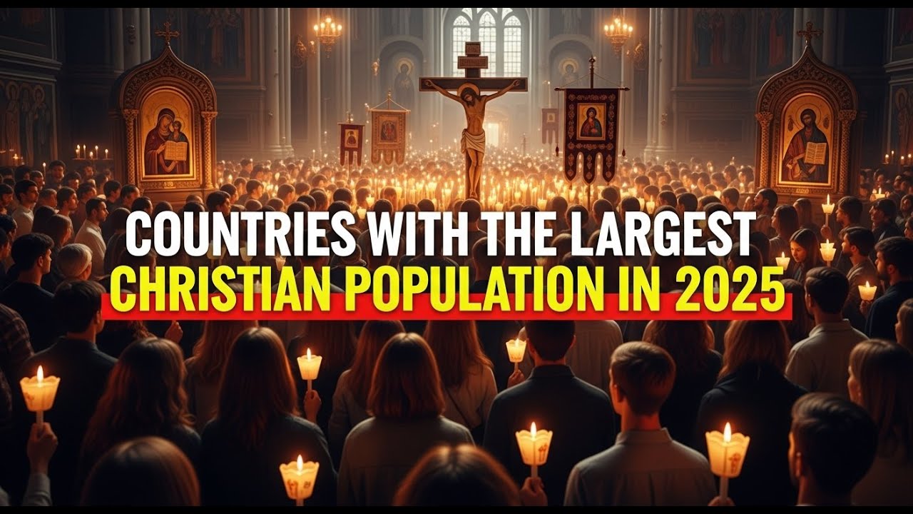 Top 11 Countries With The Largest Christian Population in 2025...