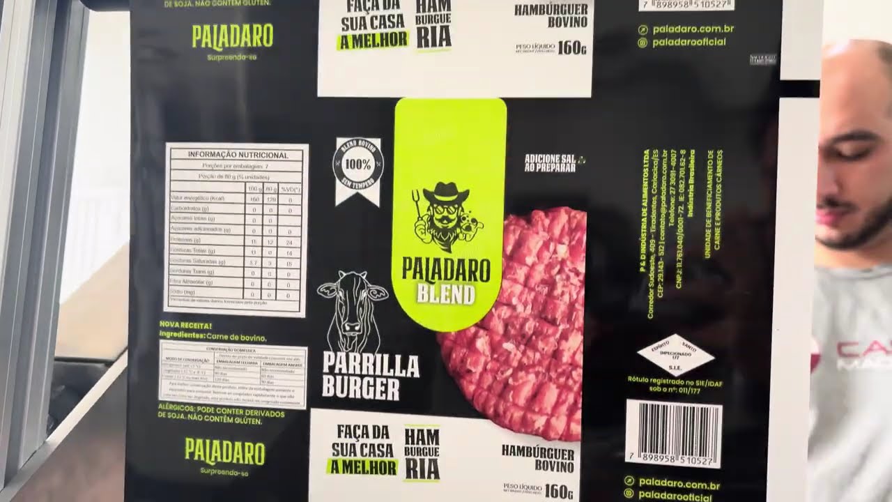 MÁQUINA EMBALADORA FLOW PACK CSS 60 FC EMBALANDO HAMBURGUER! 