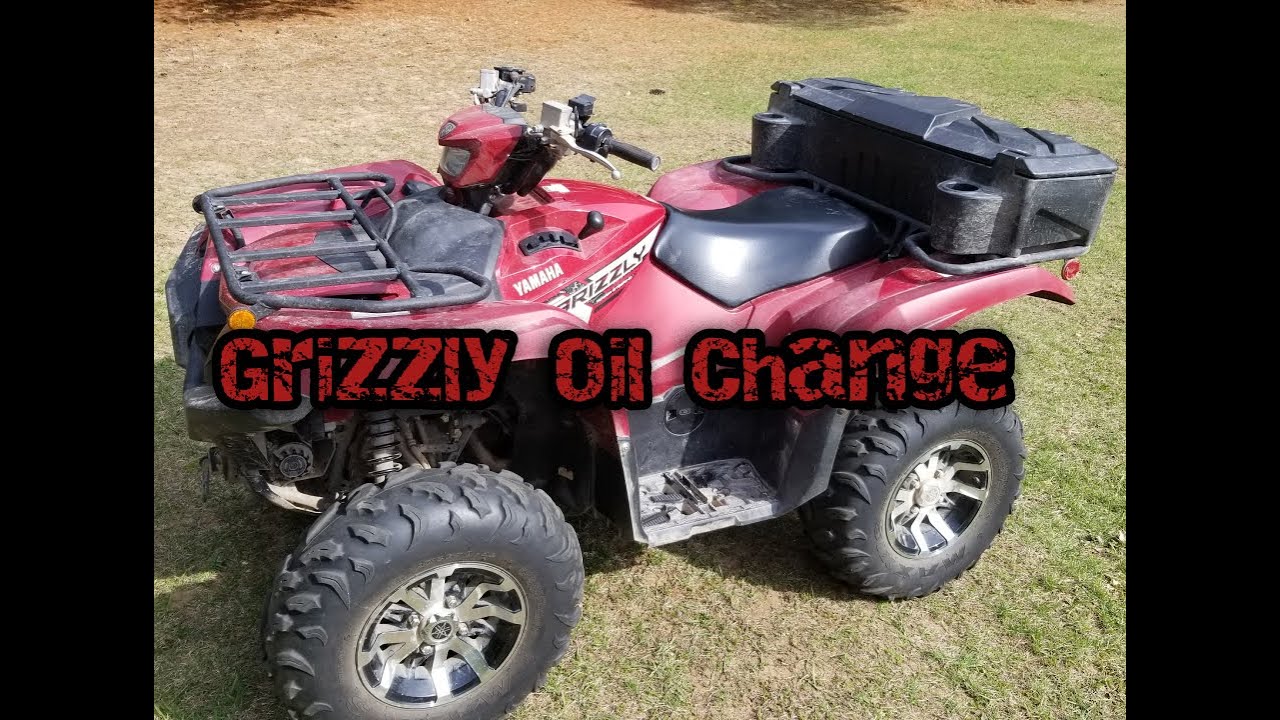 Oil Change - 2019 Yamaha Grizzly 700