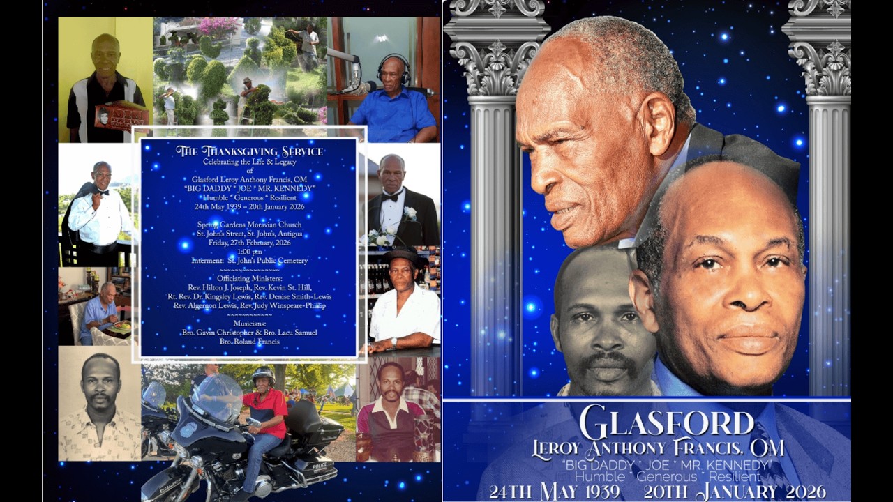The Thanksgiving Service Celebrating The Life & Legacy of Glasford Leroy Anthony Francis, OM